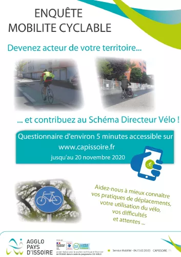 L'Agglo d'Issoire enquête pour réaliser son PLAN VÉLO