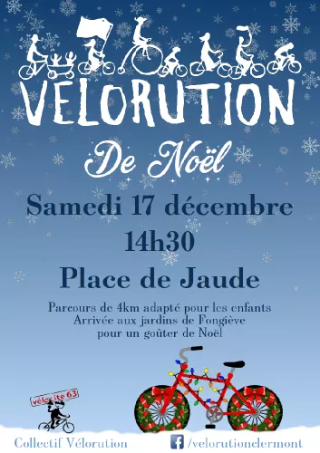 Flyer Vélorution Noël 2022